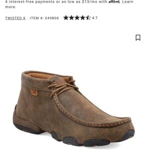 Twisted X Women's Brown Moccasins